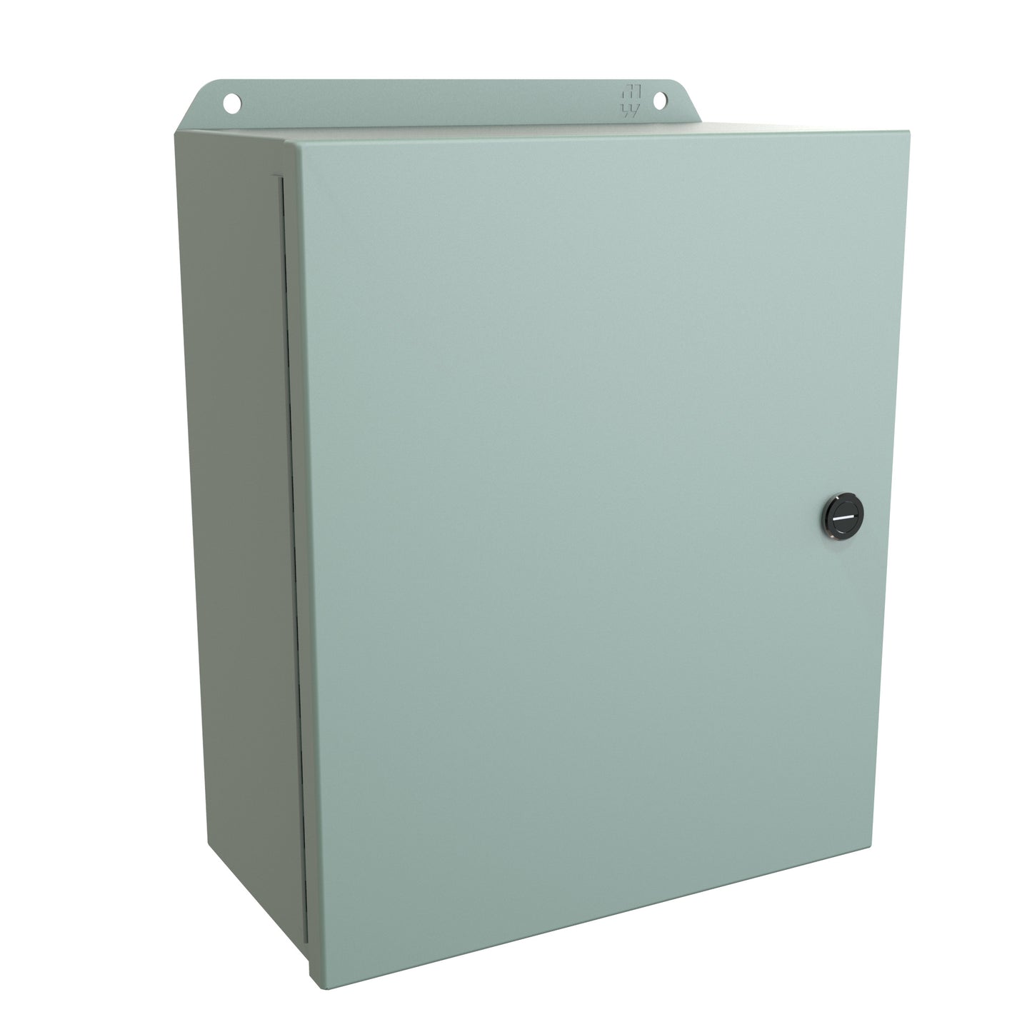 Hammond EJ12105 Eclipse Junior N4,12 Junction Box with Continuous Hinge Door - 12" x 10" x 5" - Steel/Gray