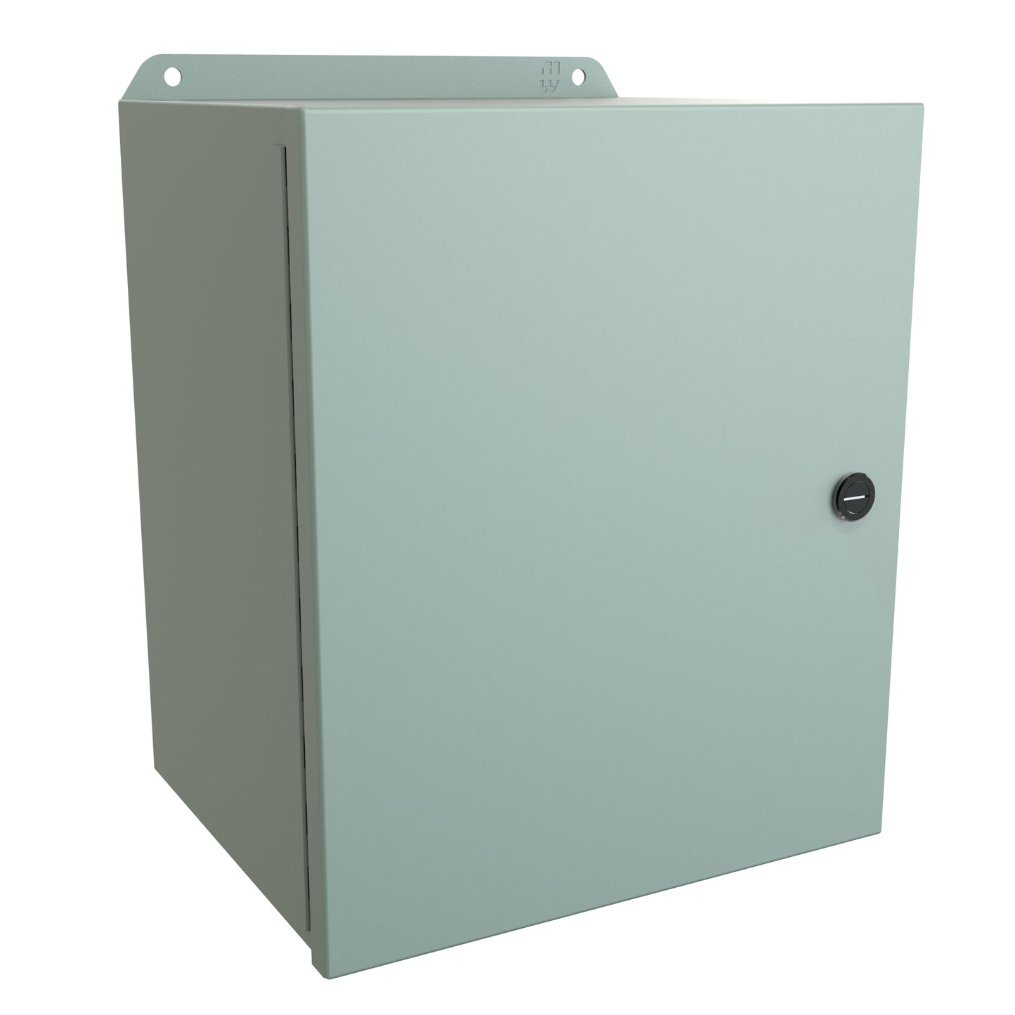 Hammond EJ12108 Eclipse Junior N4,12 Junction Box with Continuous Hinge Door - 12" x 10" x 8" - Steel/Gray