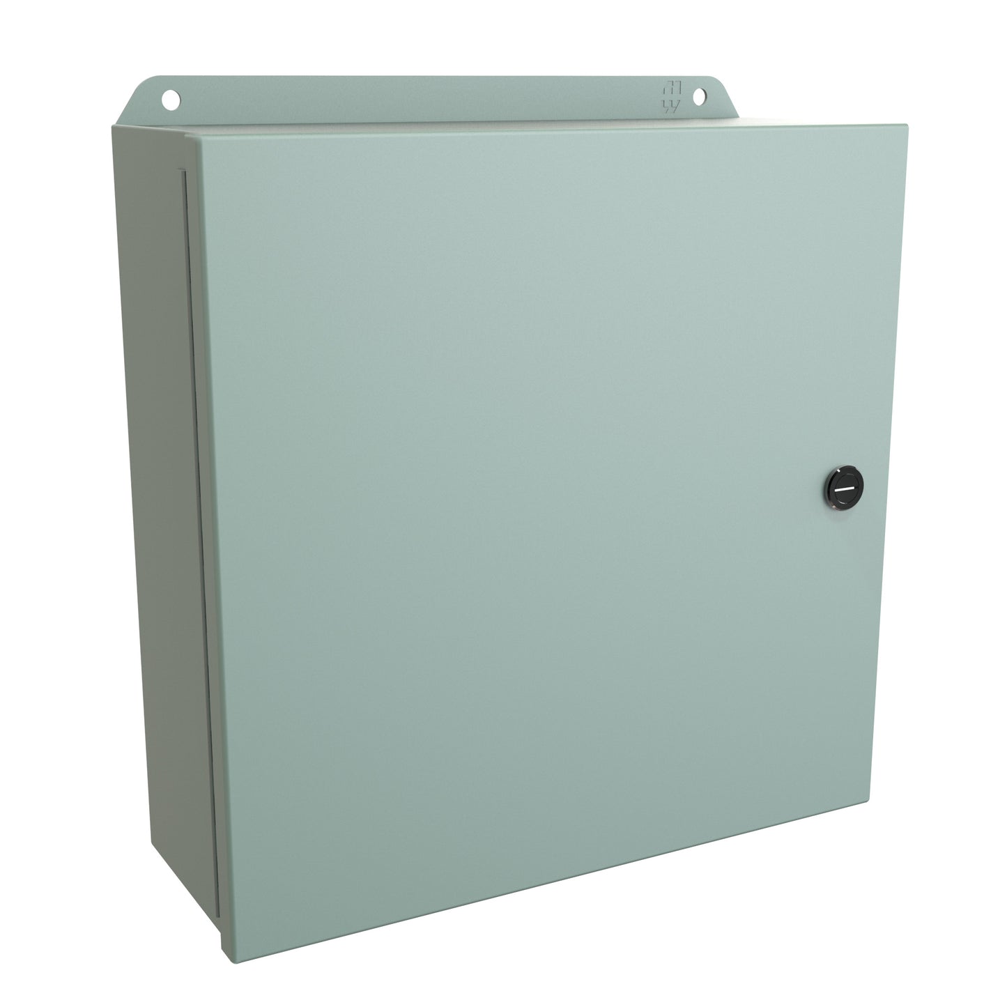 Hammond EJ12124 Eclipse Junior N4,12 Junction Box with Continuous Hinge Door - 12" x 12" x 4" - Steel/Gray