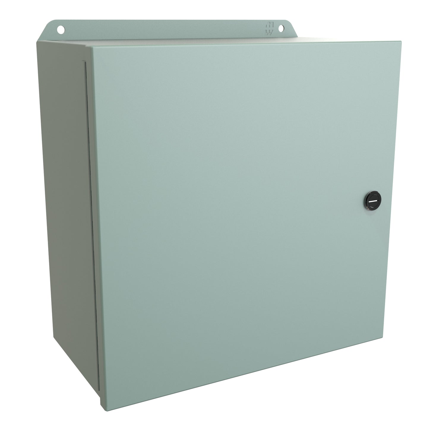 Hammond EJ12126 Type 4 Mild Steel Junction Box with Continuous Hinged Door (12" x 12" x 6") Eclipse Junior Series