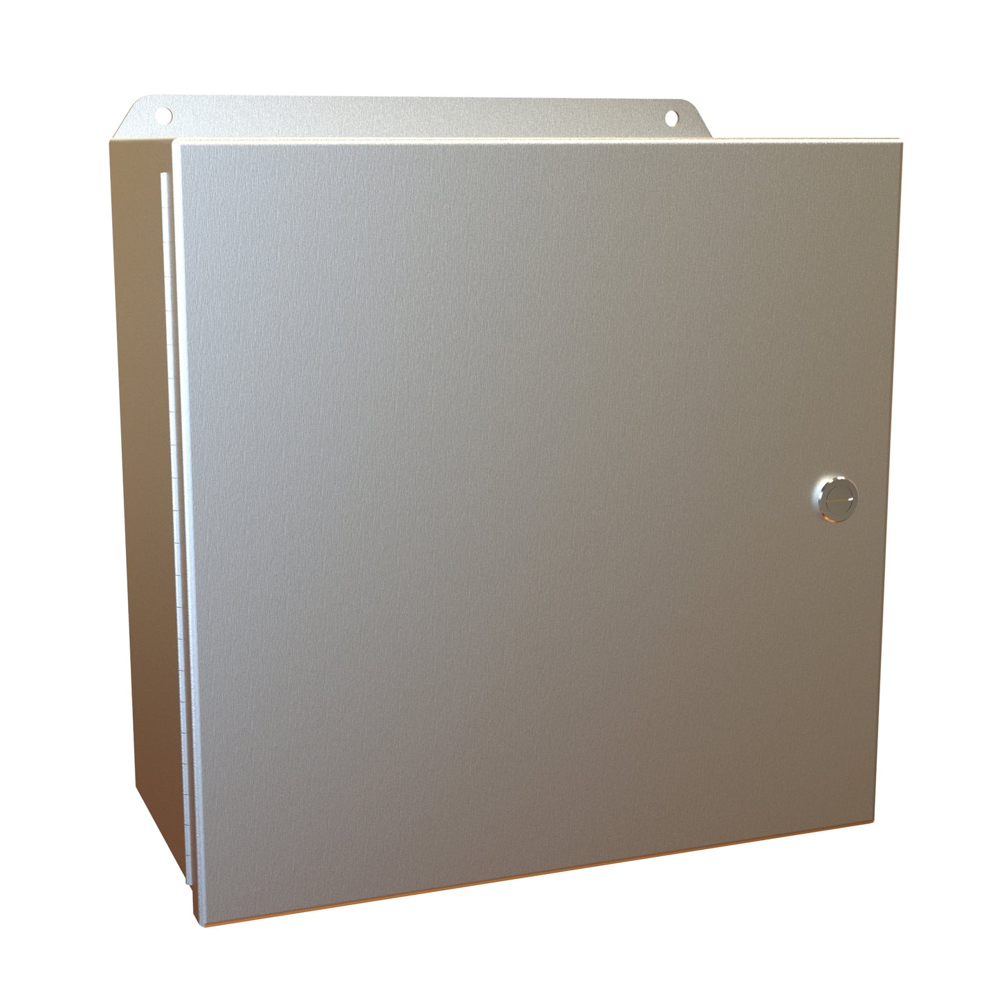 Hammond EJ12126AL Eclipse Junior N4X Junction Box with Continuous Hinge Door - 12" x 12" x 6" - Aluminum