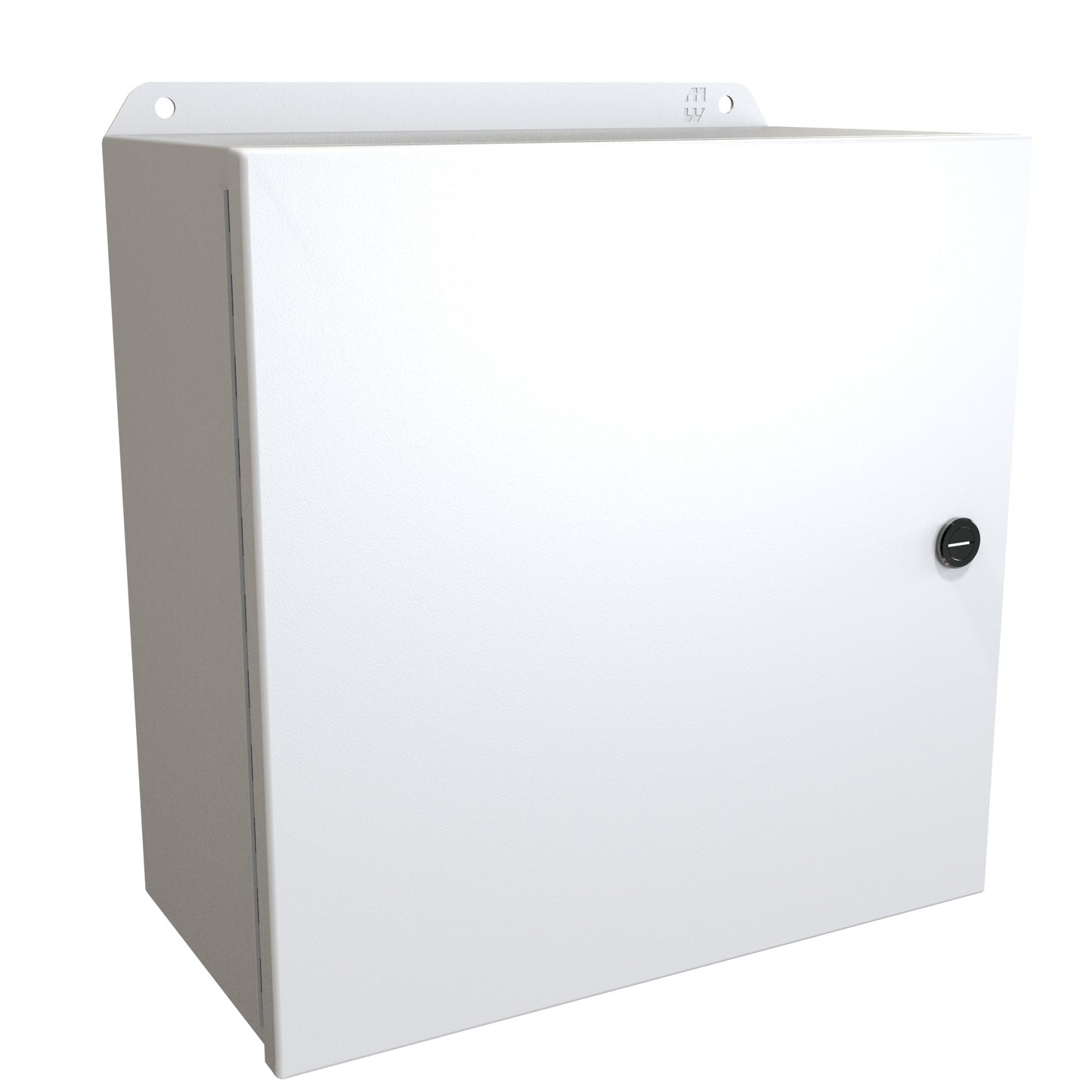 Hammond EJ12126LG Eclipse Junior N4,12 Junction Box with Continuous Hinge Door - 12" x 12" x 6" - Steel/Light Gray