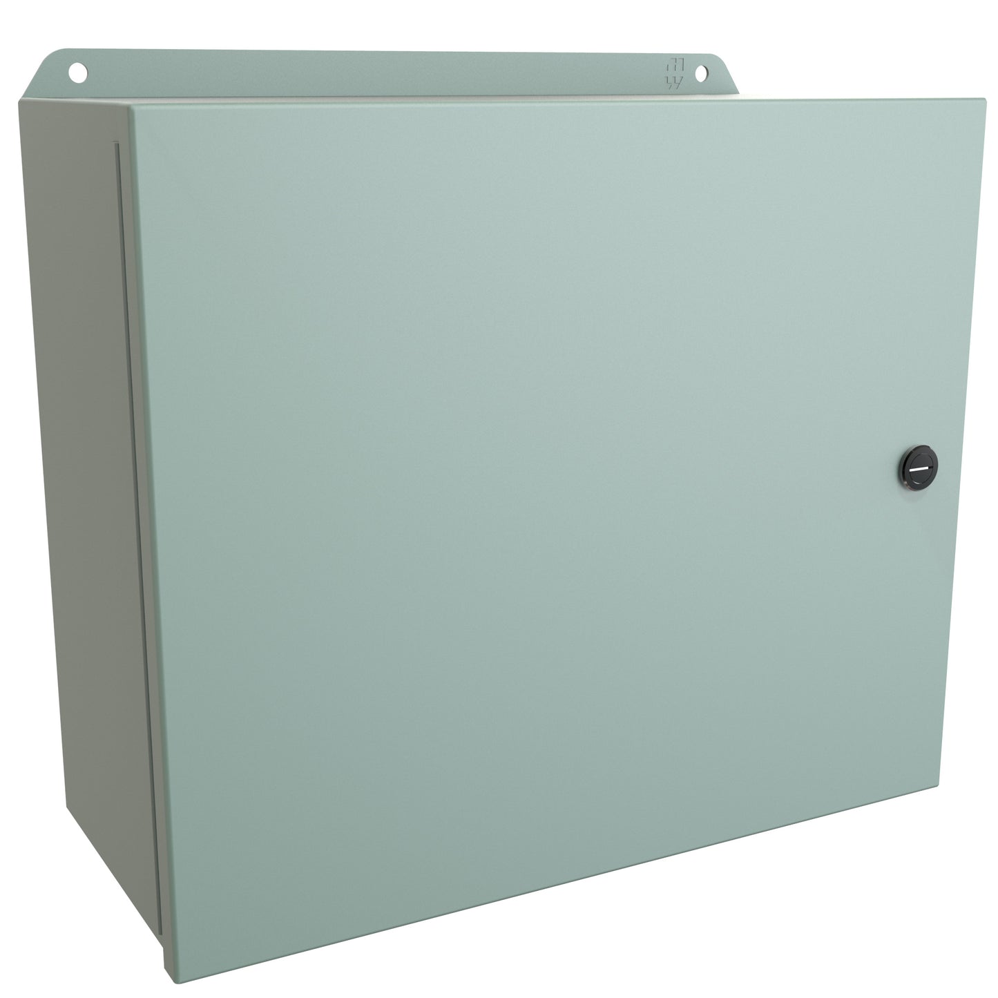 Hammond EJ12146 Eclipse Junior N4,12 Junction Box with Continuous Hinge Door - 12" x 14" x 6" - Steel/Gray