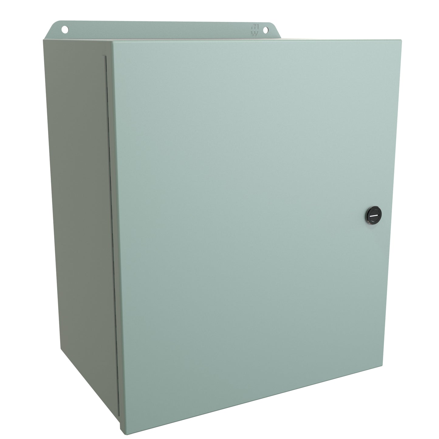 Hammond EJ14128 Eclipse Junior N4,12 Junction Box with Continuous Hinge Door - 14" x 12" x 8" - Steel/Gray