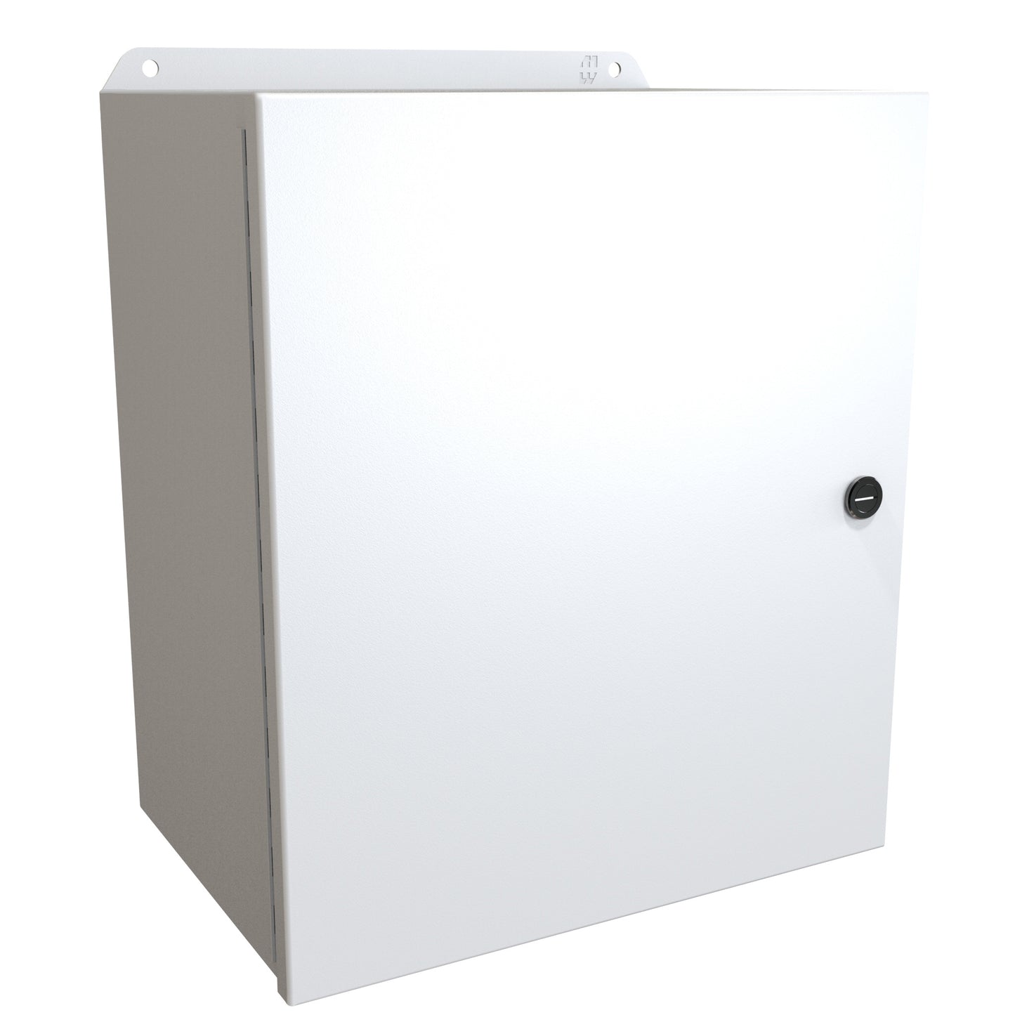 Hammond EJ14128LG Eclipse Junior N4,12 Junction Box with Continuous Hinge Door - 14" x 12" x 8" - Steel/Light Gray