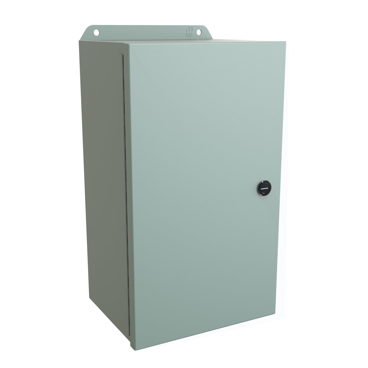 Hammond EJ1486 Eclipse Junior N4,12 Junction Box with Continuous Hinge Door - 14" x 8" x 6" - Steel/Gray