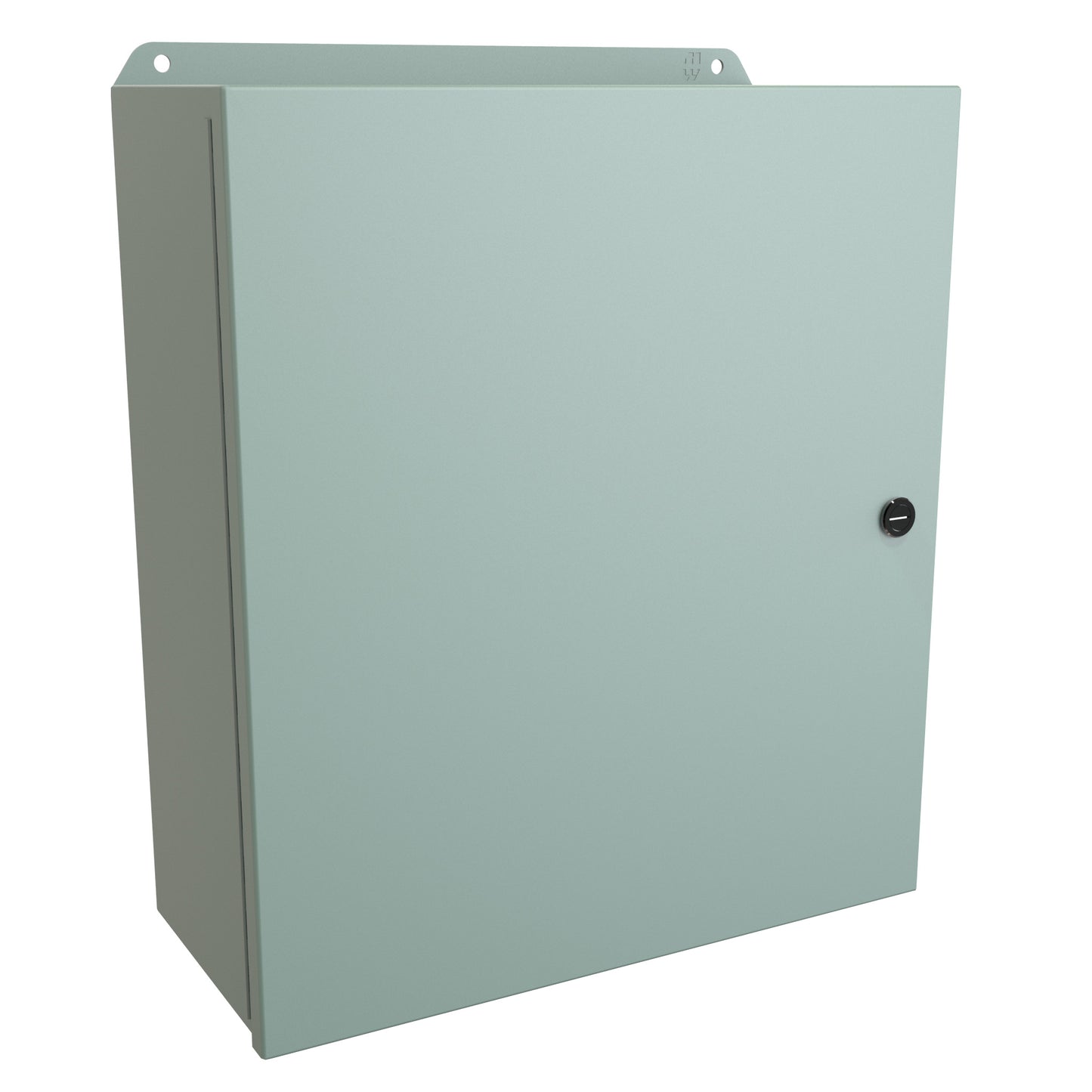 Hammond EJ16146 Eclipse Junior N4,12 Junction Box with Continuous Hinge Door - 16" x 14" x 6" - Steel/Gray