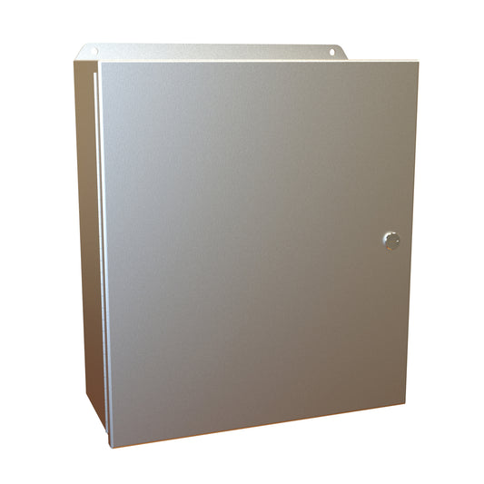 Hammond EJ16146AL Eclipse Junior N4X Junction Box with Continuous Hinge Door - 16" x 14" x 6" - Aluminum