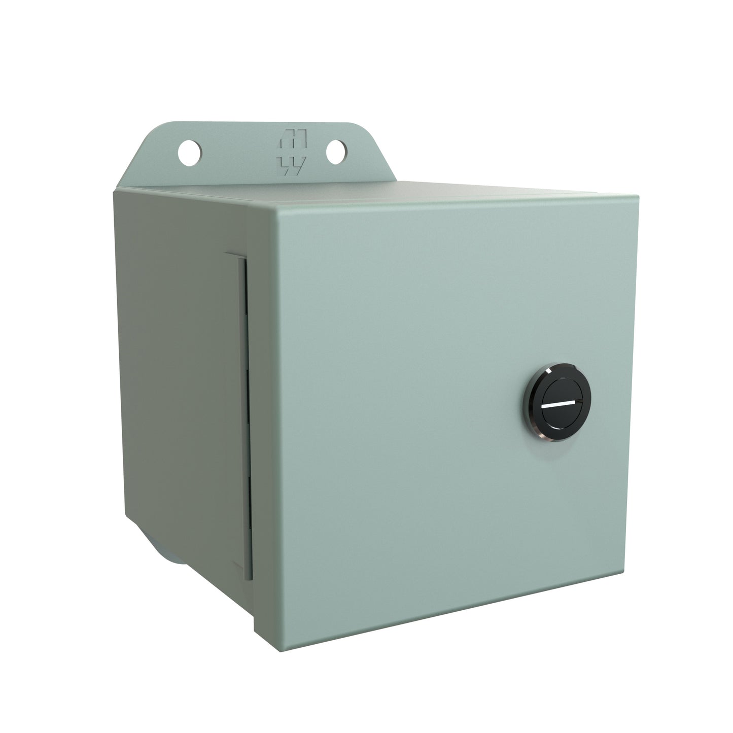 Hammond EJ444 Eclipse Junior N4,12 Junction Box - 4" x 4" x 4" - Steel/Gray