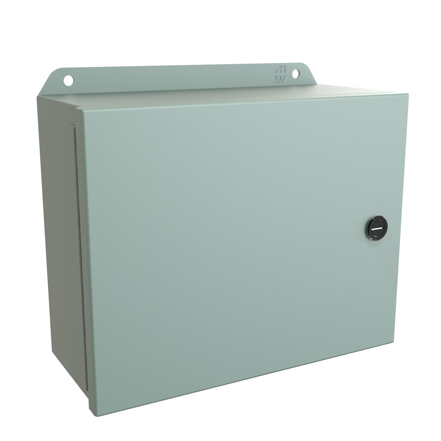 Hammond EJ8104 N4,12 Eclipse Junior Enclosure with Panel, 8" x 10" x 4" - Steel/Gray