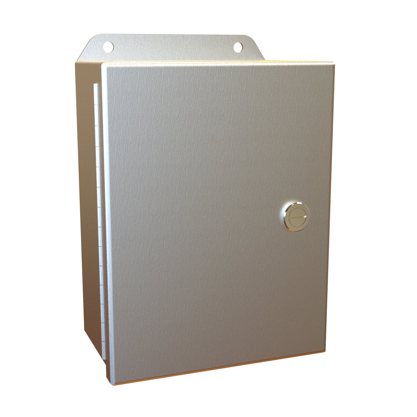 Hammond EJ863AL Eclipse Junior N4X Junction Box with Continuous Hinge Door - 8" x 6" x 3.5" - Aluminum
