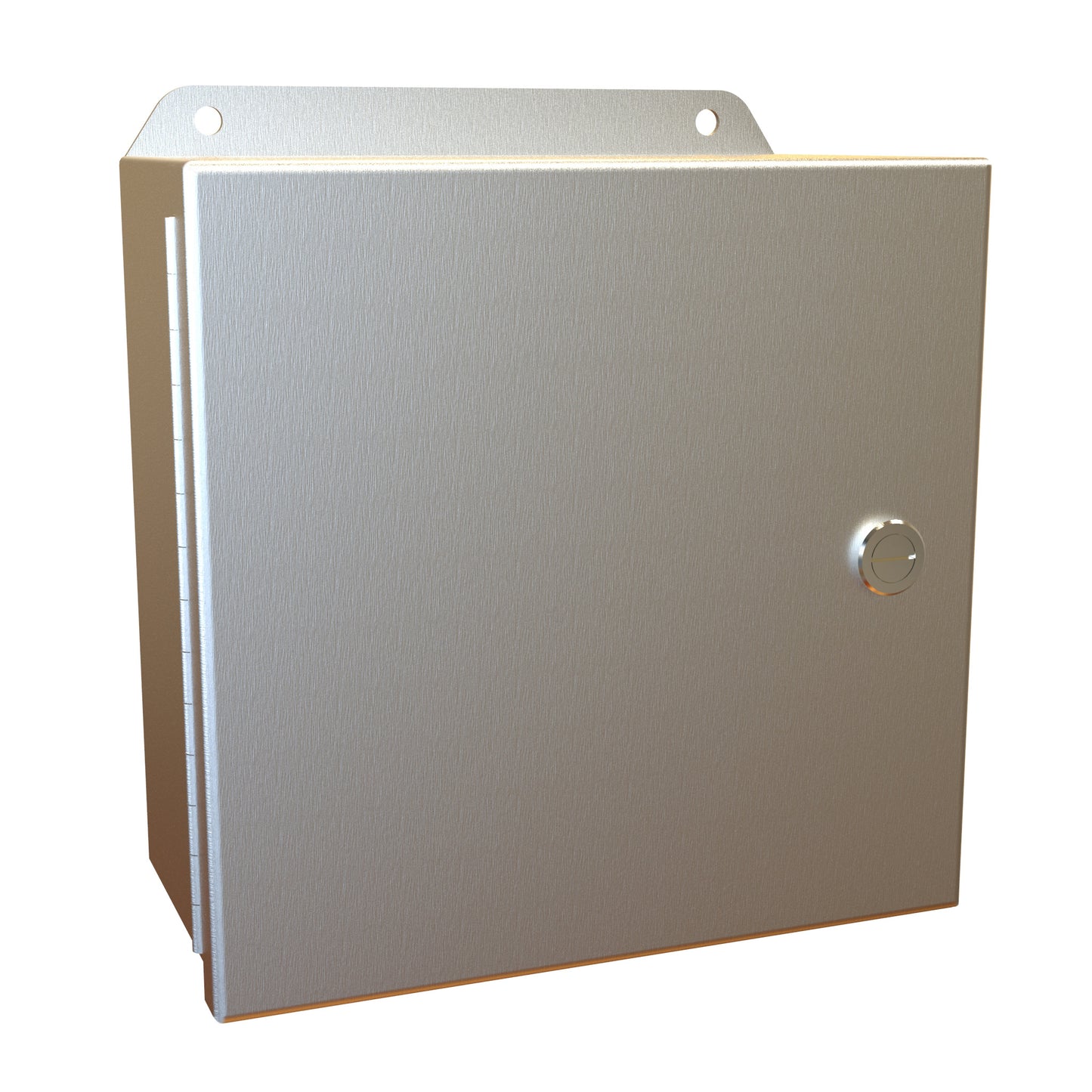 Hammond EJ884AL Eclipse Junior N4X Junction Box with Continuous Hinge Door - 8" x 8" x 4" - Aluminum