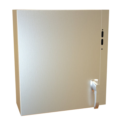 Hammond EN4DSC24228SS N4X Eclipse Wallmount Disconnect Enclosure W/ Handle - 24" x 22" x 8" - 304 Stainless Steel
