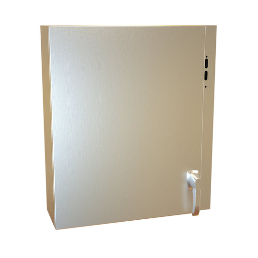 Hammond EN4DSC30268SS N4X Eclipse Wallmount Disconnect Enclosure W/ Handle - 30" x 26" x 8" - 304 Stainless Steel