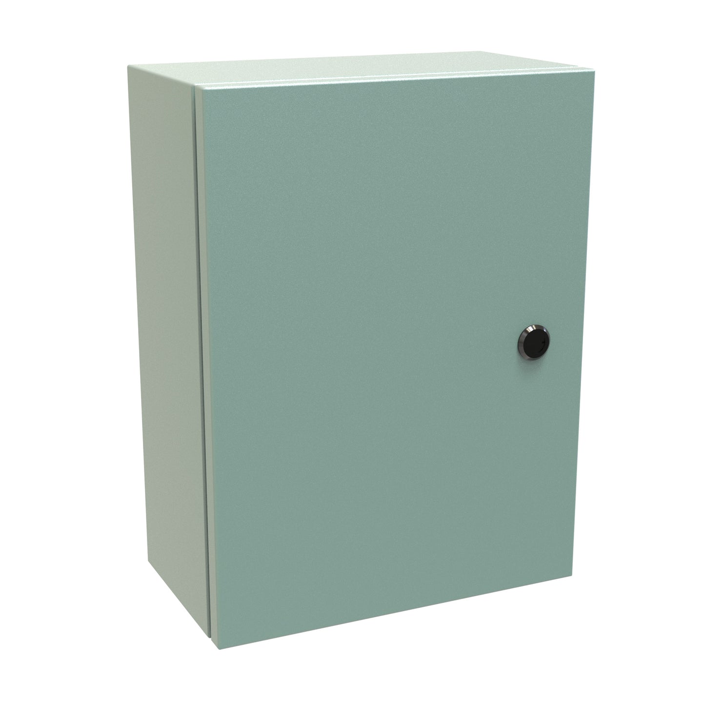 Hammond EN4SD16126GY N4,12 Eclipse Wallmount Enclosure, Hinge Door with Quarter Turn, 16" x 12" x 6", Steel/Gray