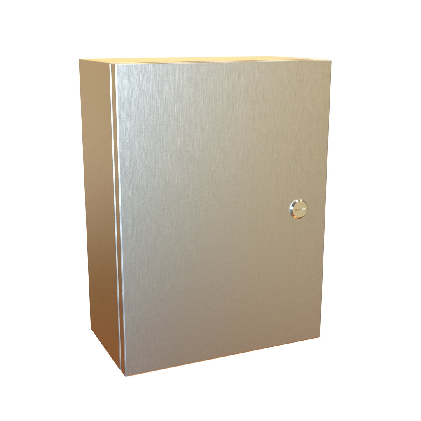 Hammond EN4SD16126S16 N4X Eclipse Wallmount Enclosure, Hinge Door with Quarter Turn, 16" x 12" x 6", 316 Stainless Steel
