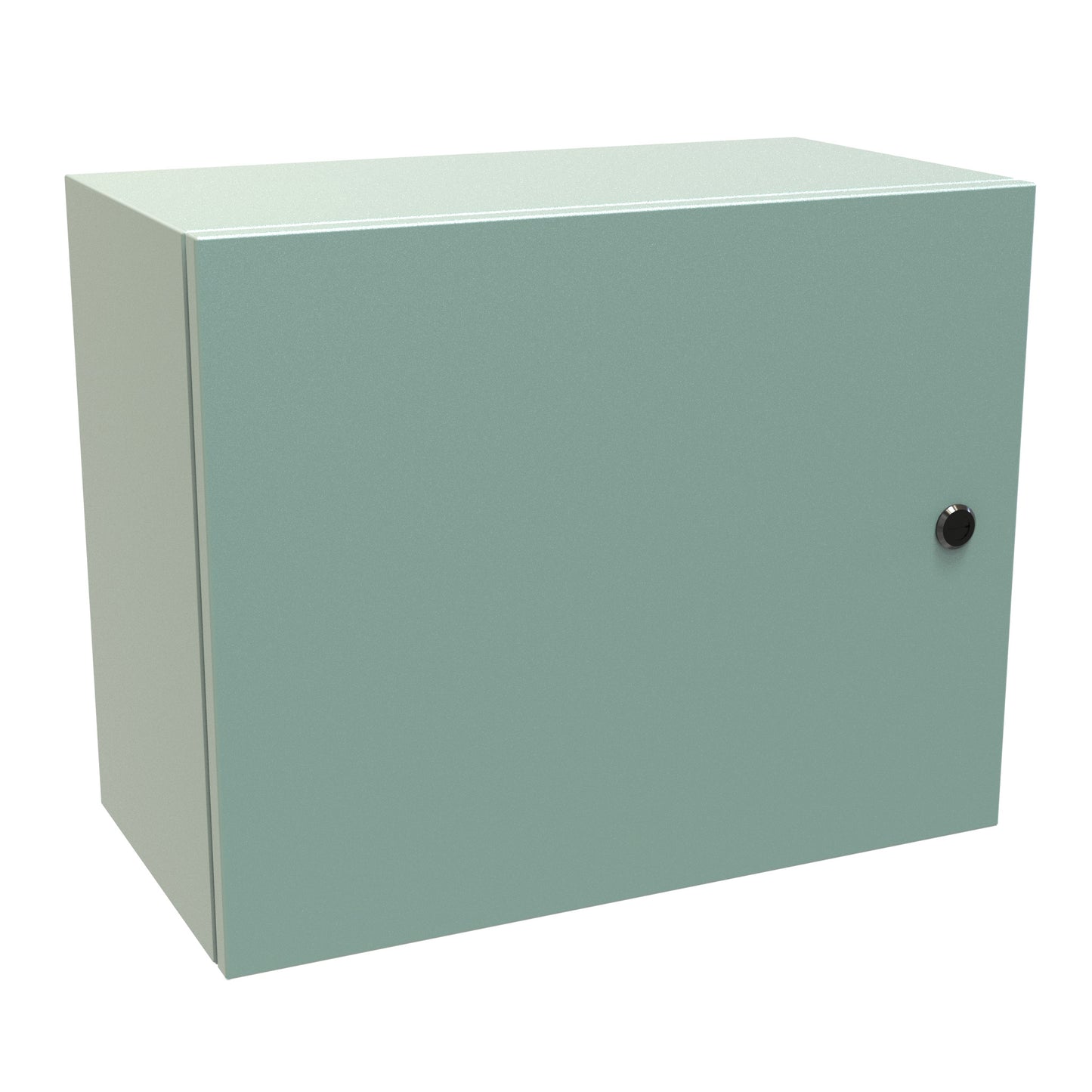Hammond EN4SD162010GY N4,12 Eclipse Wallmount Enclosure, Hinge Door with Quarter Turn, 16" x 20" x 10", Steel/Gray