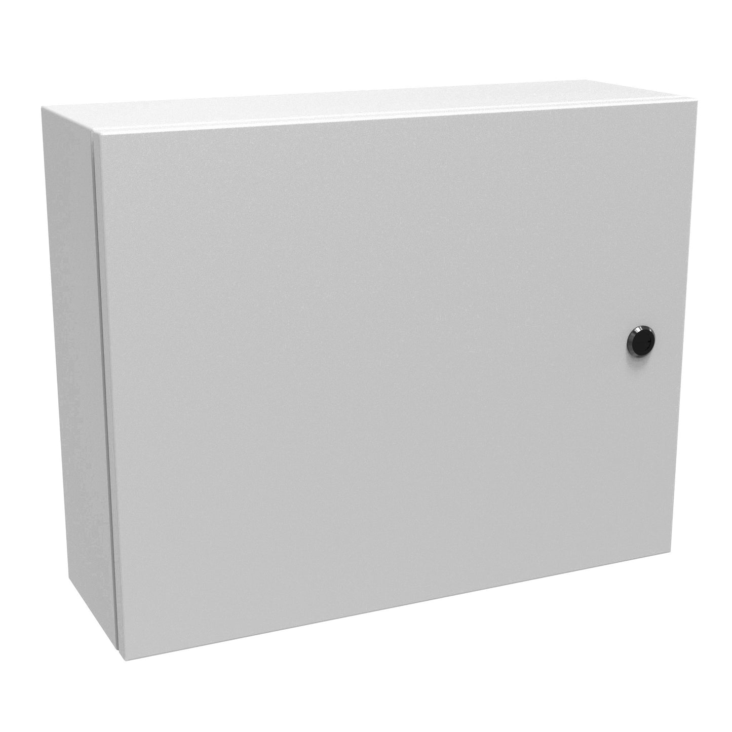Hammond EN4SD16206LG N4,12 Eclipse Wallmount Enclosure, Hinge Door with Quarter Turn, 16" x 20" x 6", Steel/Light Gray