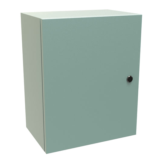 Hammond EN4SD201610GY N4,12 Eclipse Wallmount Enclosure, Hinge Door with Quarter Turn, 20" x 16" x 10", Steel/Gray