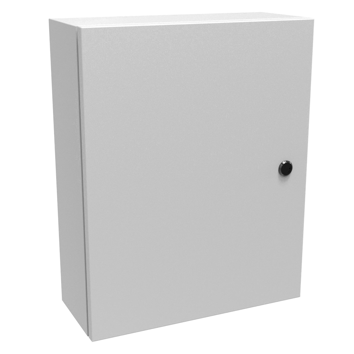 Hammond EN4SD20166LG N4,12 Eclipse Wallmount Enclosure, Hinge Door with Quarter Turn, 20" x 16" x 6", Steel/Light Gray