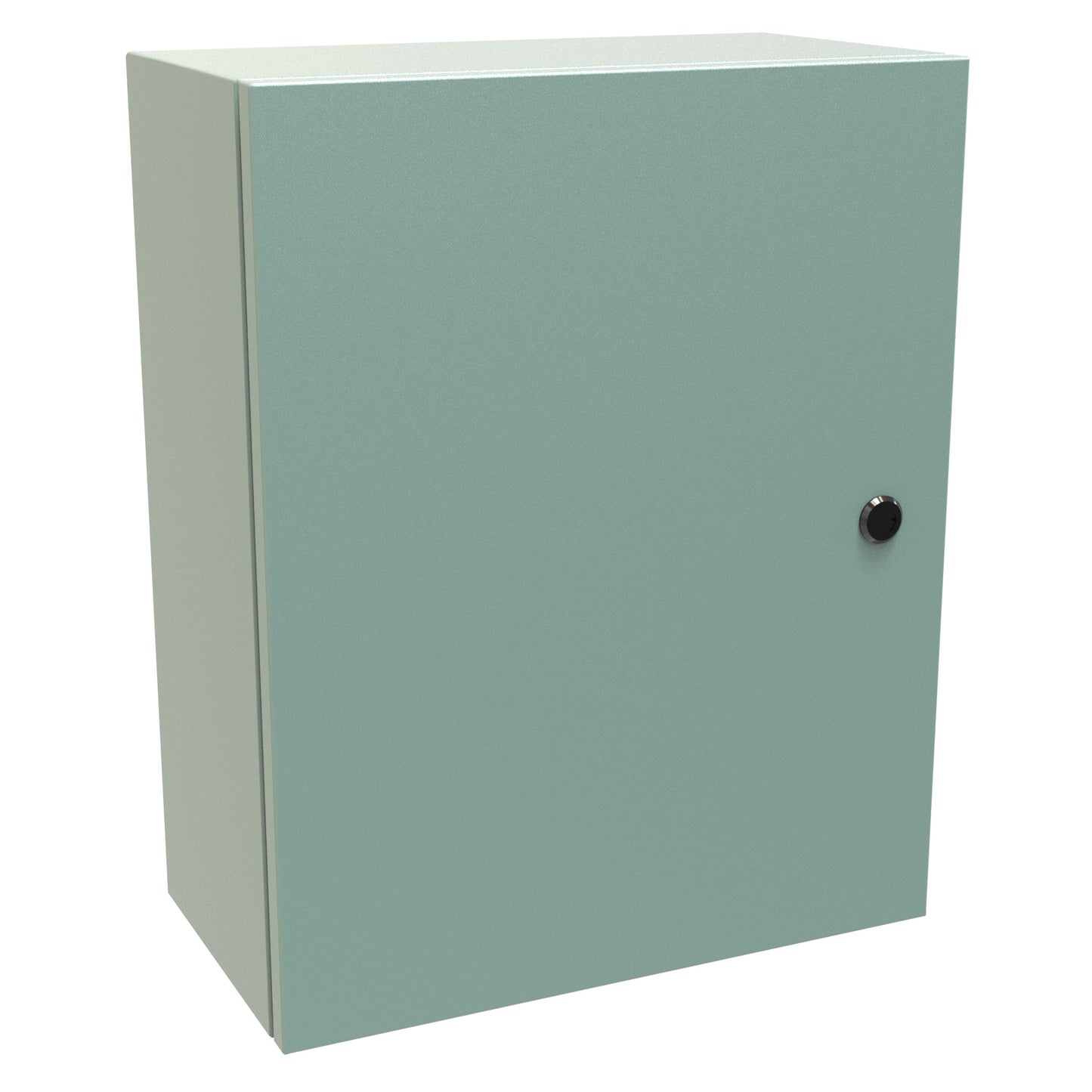 Hammond EN4SD20168GY N4,12 Eclipse Wallmount Enclosure, Hinge Door with Quarter Turn, 20" x 16" x 8", Steel/Gray