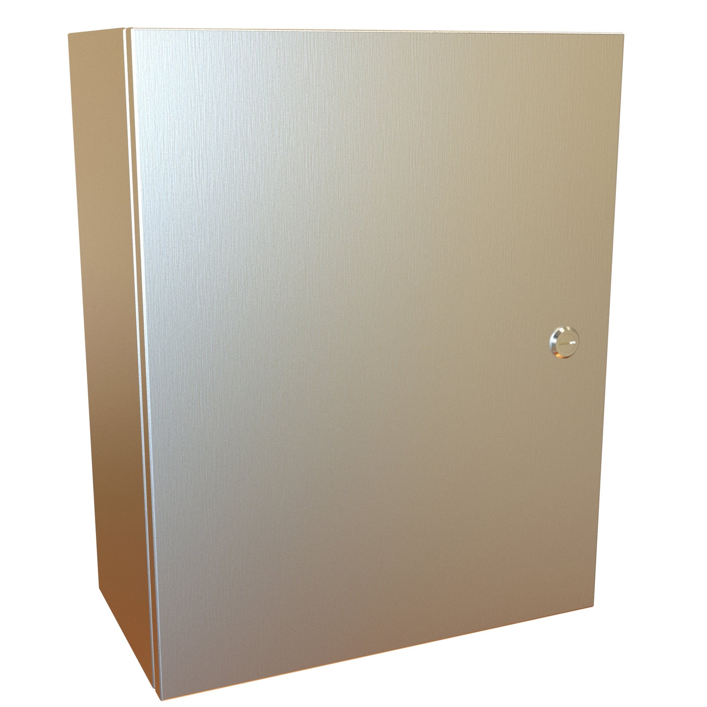 Hammond EN4SD20168S16 N4X Eclipse Wallmount Enclosure, Hinge Door with Quarter Turn, 20" x 16" x 8", 316 Stainless Steel