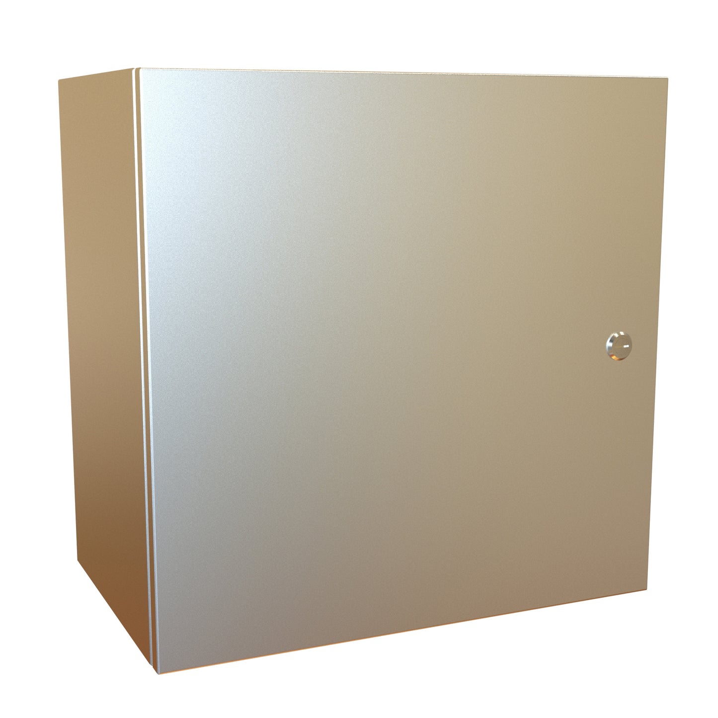 Hammond EN4SD202012SS N4X Eclipse Wallmount Enclosure, Hinge Door with Quarter Turn, 20" x 20" x 12", 304 Stainless Steel