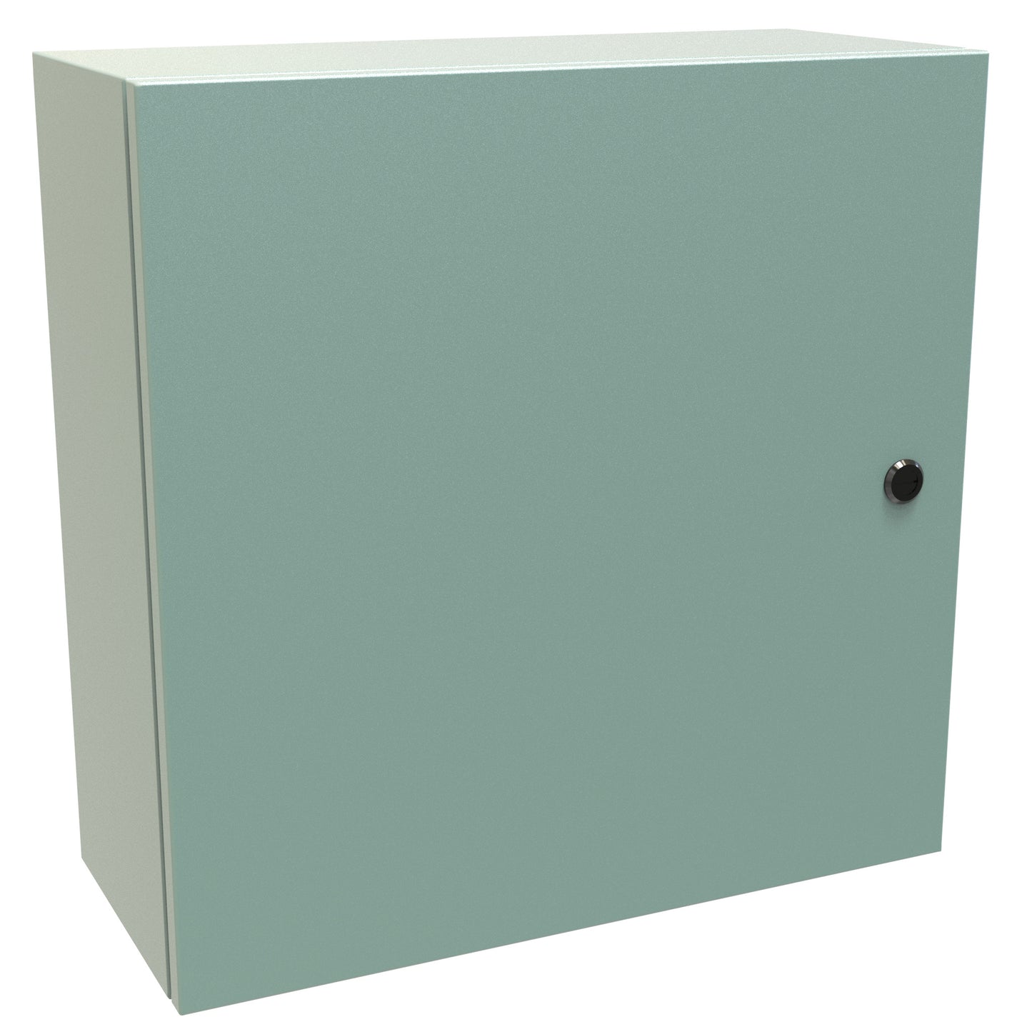 Hammond EN4SD20208GY N4,12 Eclipse Wallmount Enclosure, Hinge Door with Quarter Turn, 20" x 20" x 8", Steel/Gray
