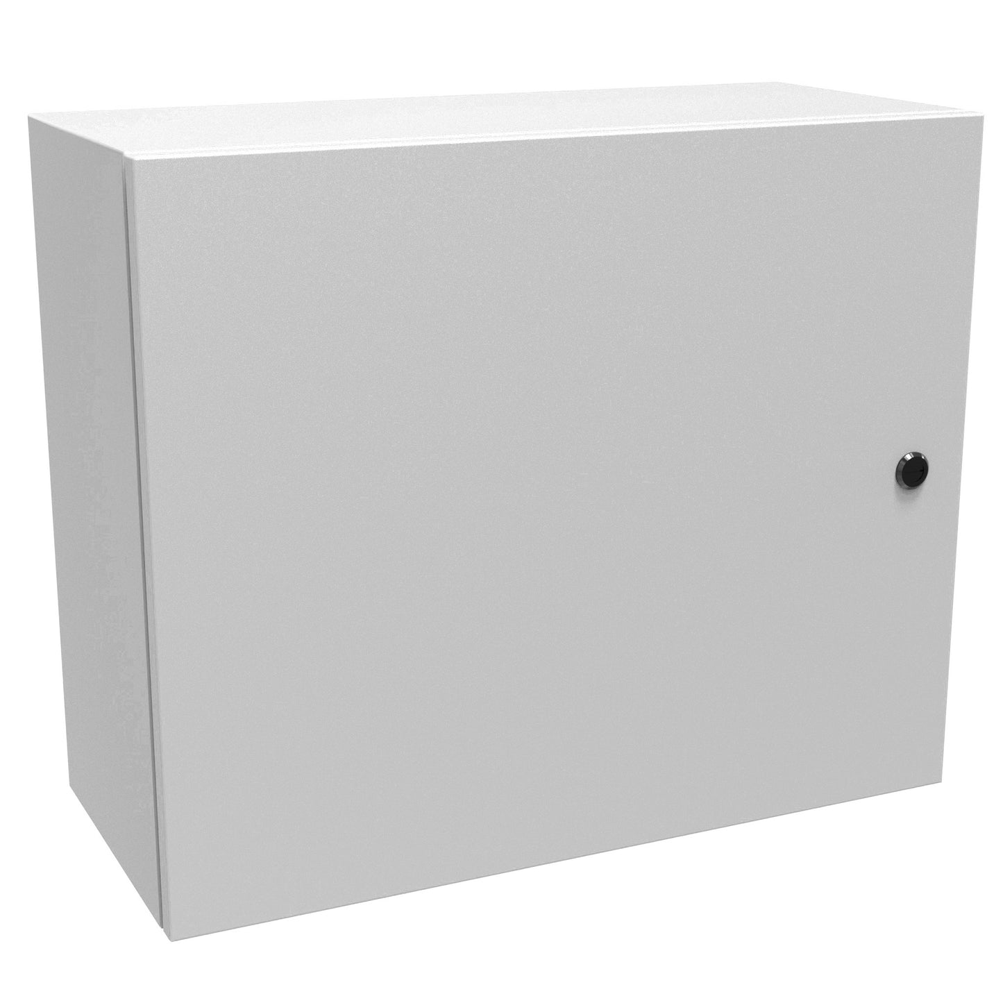 Hammond EN4SD202410LG N4,12 Eclipse Wallmount Enclosure, Hinge Door with Quarter Turn, 20" x 24" x 10", Steel/Light Gray