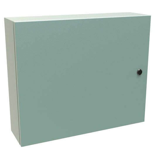 Hammond EN4SD20246GY N4,12 Eclipse Wallmount Enclosure, Hinge Door with Quarter Turn, 20" x 24" x 6", Steel/Gray