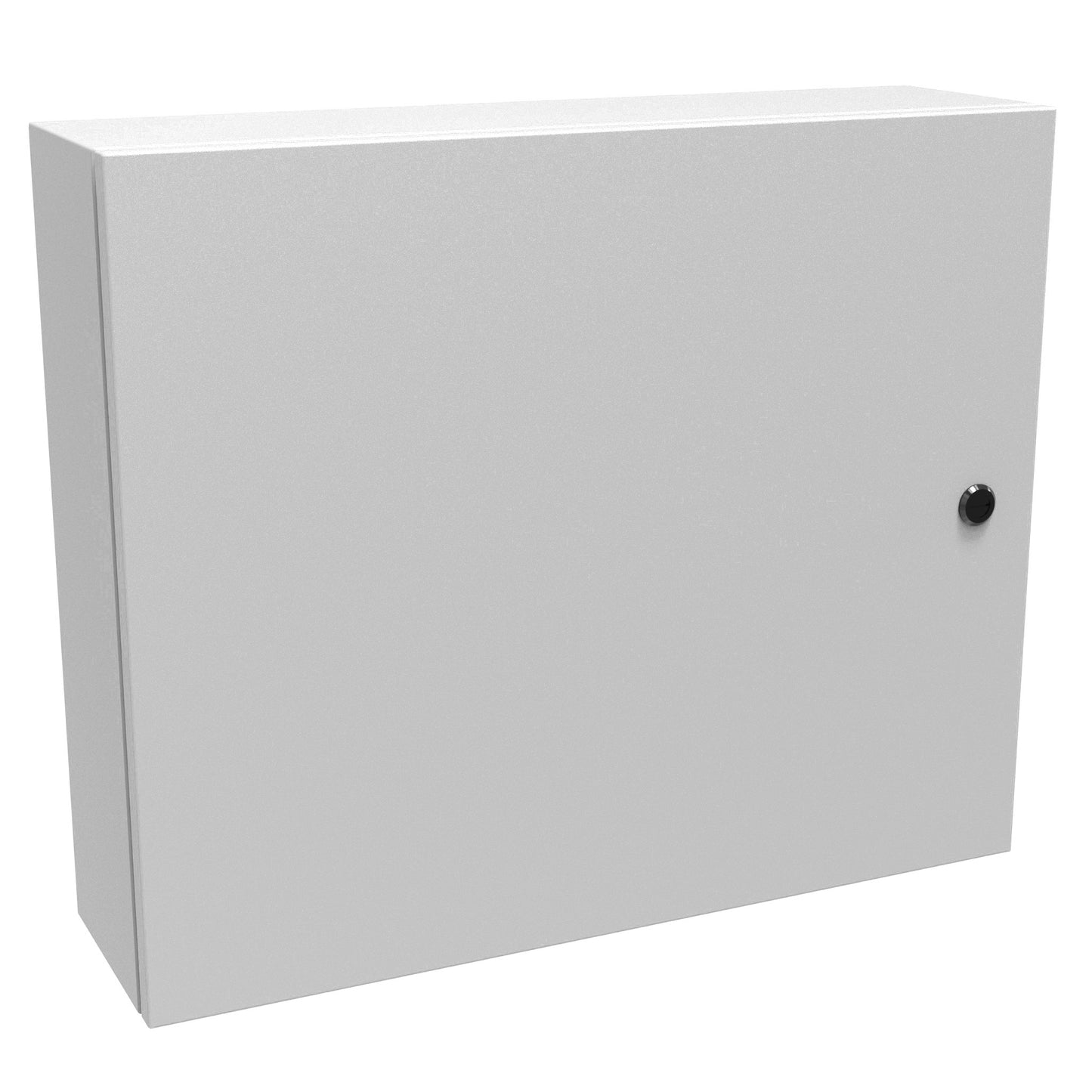 Hammond EN4SD20246LG N4,12 Eclipse Wallmount Enclosure, Hinge Door with Quarter Turn, 20" x 24" x 6", Steel/Light Gray