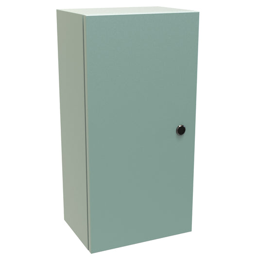 Hammond EN4SD24128GY N4,12 Eclipse Wallmount Enclosure, Hinge Door with Quarter Turn, 24" x 12" x 8", Steel/Gray
