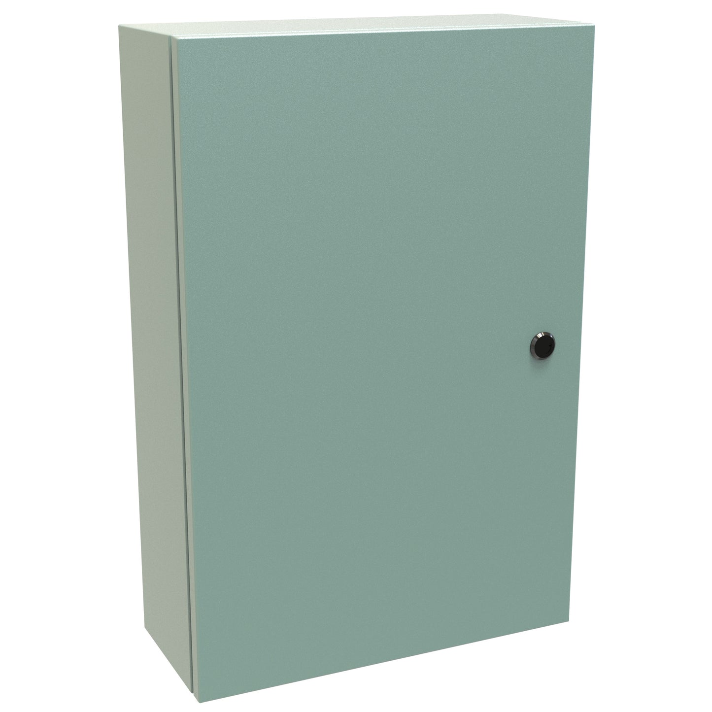 Hammond EN4SD24166GY N4,12 Eclipse Wallmount Enclosure, Hinge Door with Quarter Turn, 24" x 16" x 6", Steel/Gray