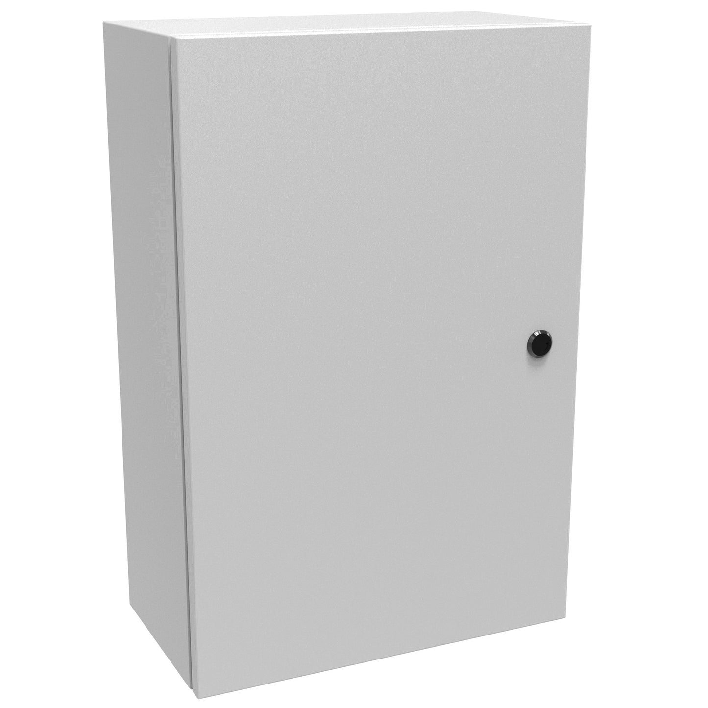 Hammond EN4SD24168LG N4,12 Eclipse Wallmount Enclosure, Hinge Door with Quarter Turn, 24" x 16" x 8", Steel/Light Gray