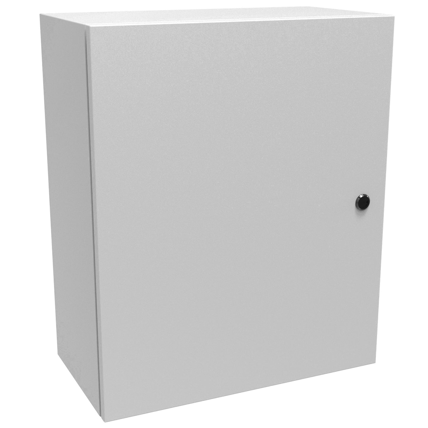 Hammond EN4SD242010LG N4,12 Eclipse Wallmount Enclosure, Hinge Door with Quarter Turn, 24" x 20" x 10", Steel/Light Gray