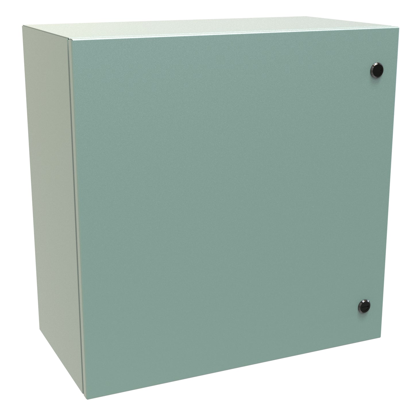 Hammond EN4SD242412GY N4,12 Eclipse Wallmount Enclosure, Hinge Door with Quarter Turn, 24" x 24" x 12", Steel/Gray