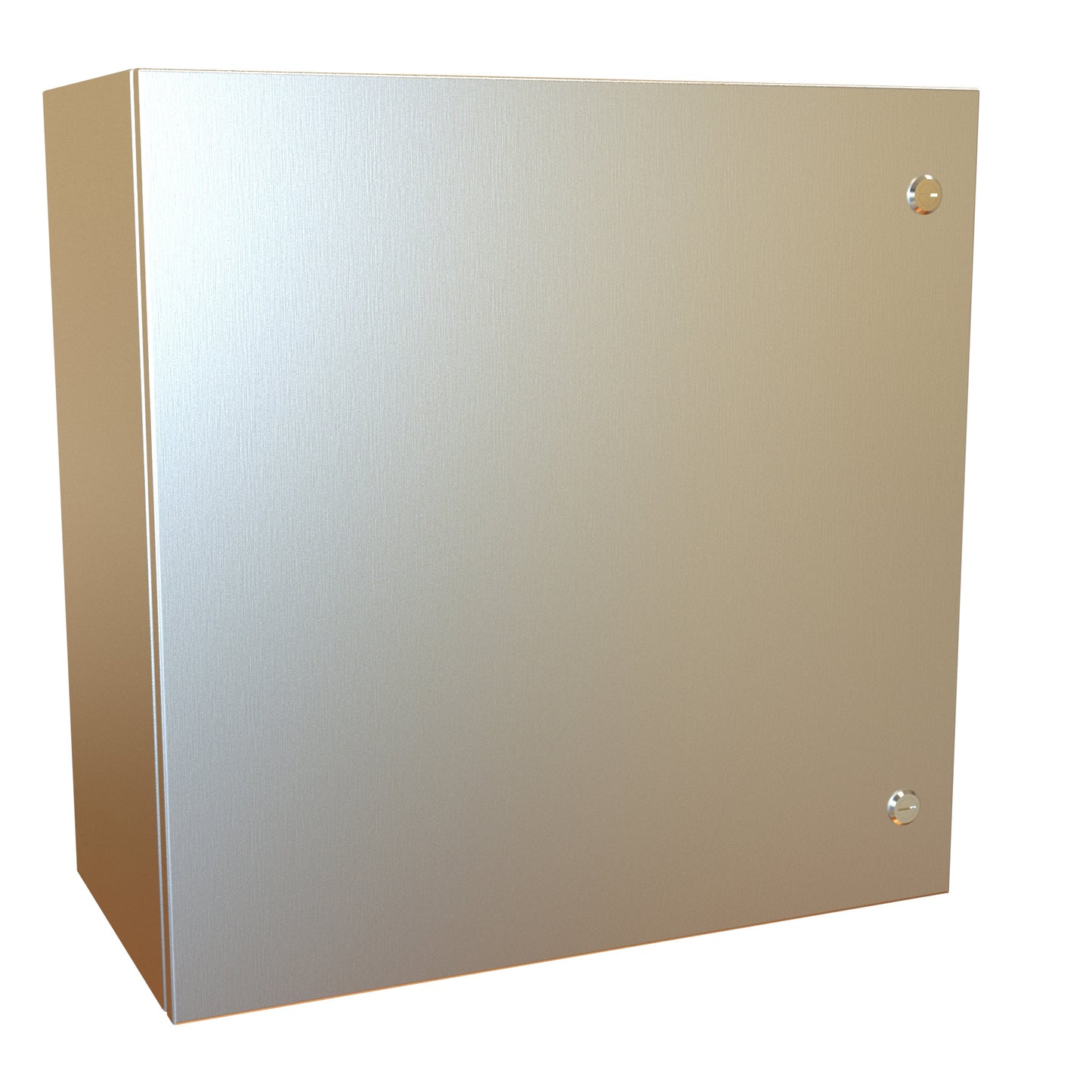 Hammond EN4SD242412S16 N4X Eclipse Wallmount Enclosure, Hinge Door with Quarter Turn, 24" x 24" x 12", 316 Stainless Steel