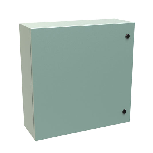 Hammond EN4SD24248GY N4,12 Eclipse Wallmount Enclosure, Hinge Door with Quarter Turn, 24" x 24" x 8", Steel/Gray