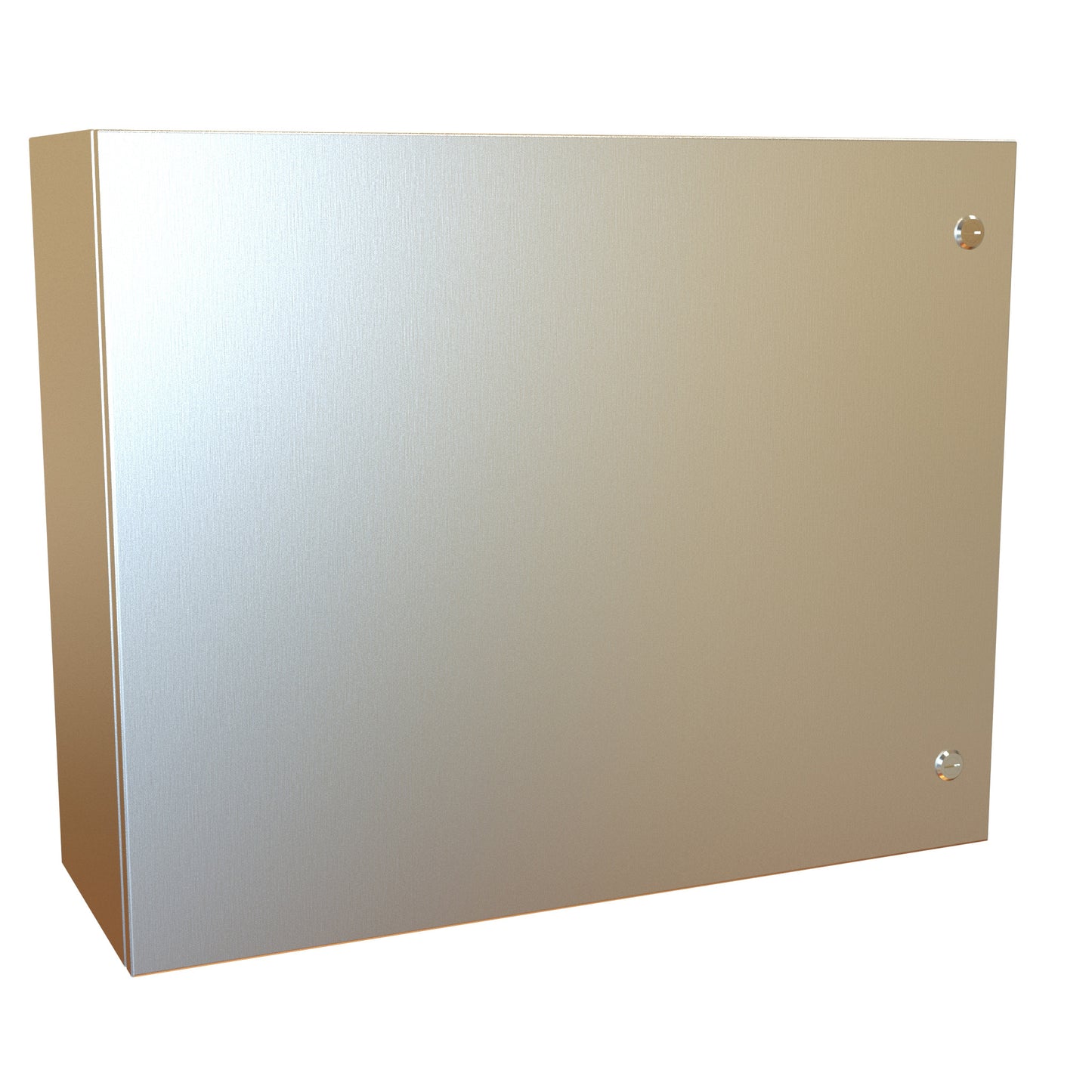 Hammond EN4SD243010S16 N4X Eclipse Wallmount Enclosure, Hinge Door with Quarter Turn, 24" x 30" x 10", 316 Stainless Steel