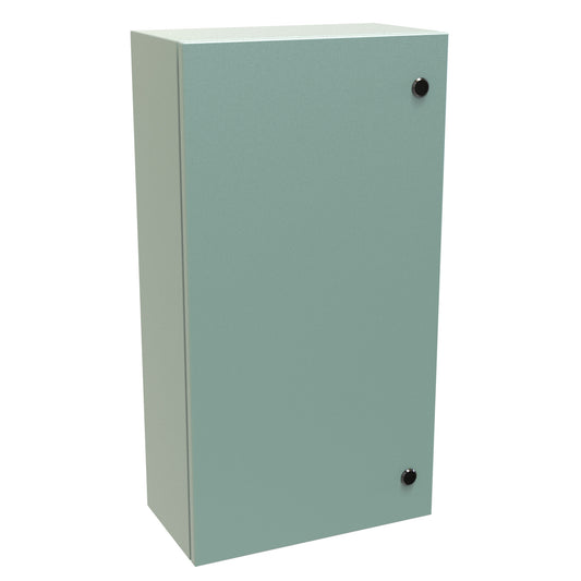 Hammond EN4SD30168GY N4,12 Eclipse Wallmount Enclosure, Hinge Door with Quarter Turn, 30" x 16" x 8", Steel/Gray