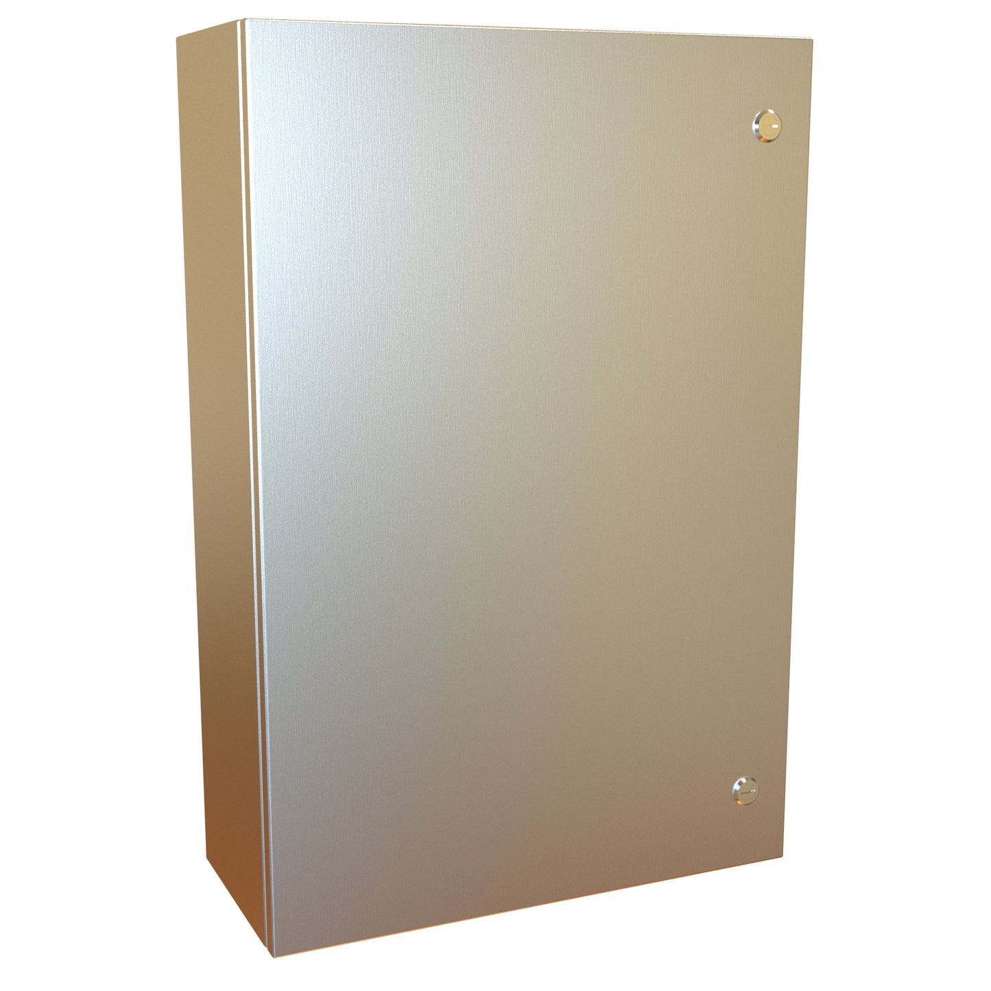 Hammond EN4SD30208SS N4X Eclipse Wallmount Enclosure, Hinge Door with Quarter Turn, 30" x 20" x 8", 304 Stainless Steel