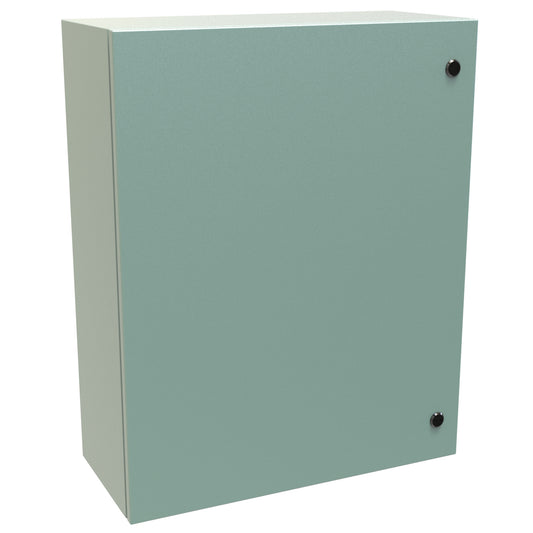 Hammond EN4SD302410GY N4,12 Eclipse Wallmount Enclosure, Hinge Door with Quarter Turn, 30" x 24" x 10", Steel/Gray