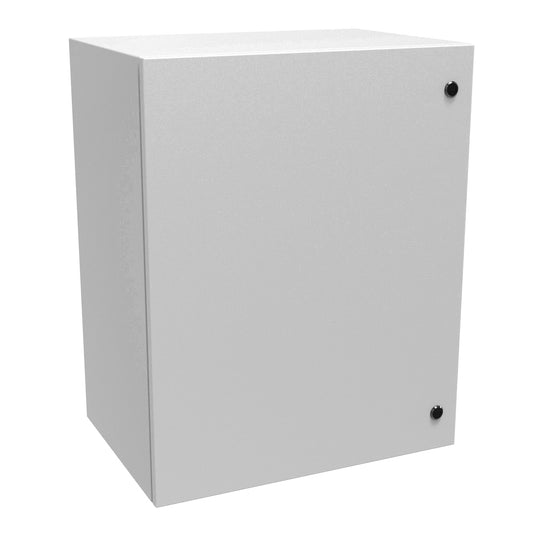Hammond EN4SD302416LG N4,12 Eclipse Wallmount Enclosure, Hinge Door with Quarter Turn, 30" x 24" x 16", Steel/Light Gray