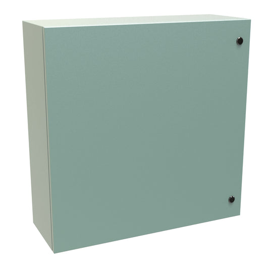 Hammond EN4SD303010GY N4,12 Eclipse Wallmount Enclosure, Hinge Door with Quarter Turn, 30" x 30" x 10", Steel/Gray