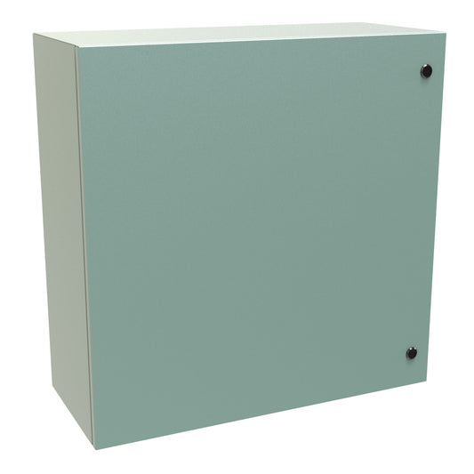 Hammond EN4SD303012GY N4,12 Eclipse Wallmount Enclosure, Hinge Door with Quarter Turn, 30" x 30" x 12", Steel/Gray