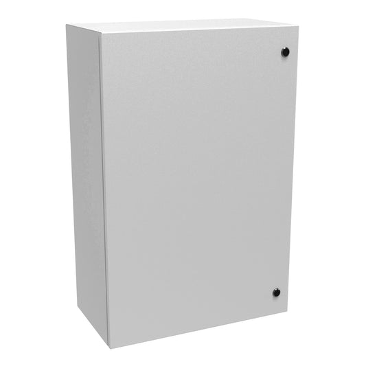 Hammond EN4SD362412LG N4,12 Eclipse Wallmount Enclosure, Hinge Door with Quarter Turn, 36" x 24" x 12", Steel/Light Gray