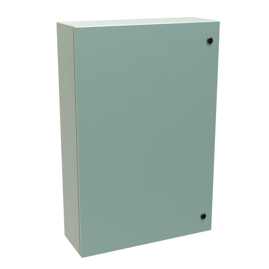 Hammond EN4SD36248GY N4,12 Eclipse Wallmount Enclosure, Hinge Door with Quarter Turn, 36" x 24" x 8", Steel/Gray
