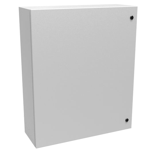 Hammond EN4SD363010LG N4,12 Eclipse Wallmount Enclosure, Hinge Door with Quarter Turn, 36" x 30" x 10", Steel/Light Gray