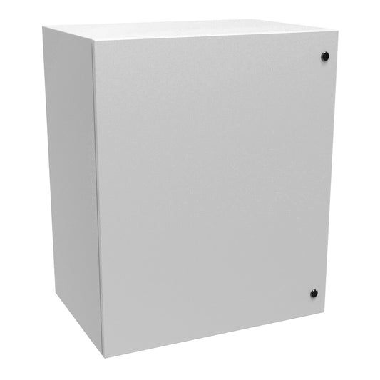 Hammond EN4SD363020LG N4,12 Eclipse Wallmount Enclosure, Hinge Door with Quarter Turn, 36" x 30" x 20", Steel/Light Gray