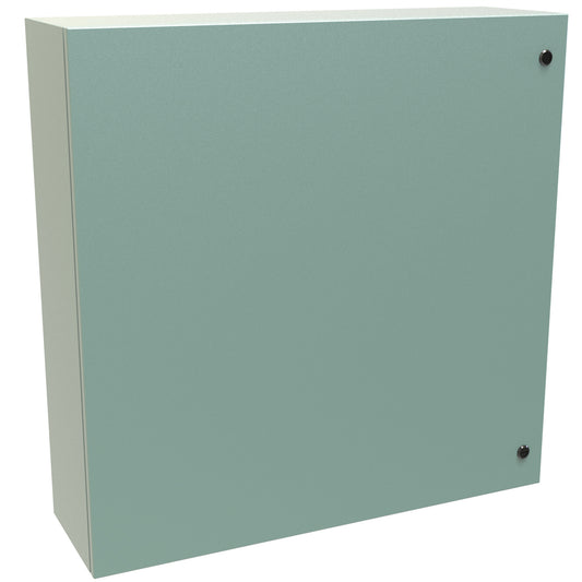 Hammond EN4SD363610GY N4,12 Eclipse Wallmount Enclosure, Hinge Door with Quarter Turn, 36" x 36" x 10", Steel/Gray